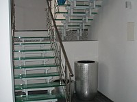 Стеклянная лестница 9