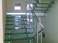 Стеклянная лестница 11